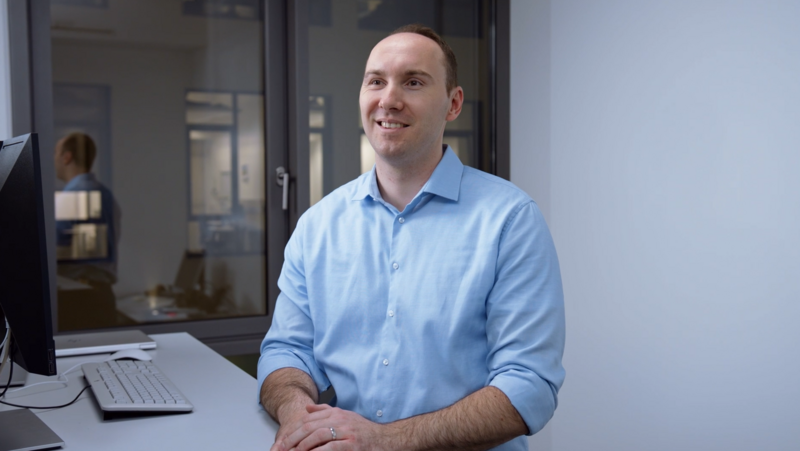 Porträt von Tobias, Referent Zuweisungsanalysen Gesundheitsfonds beim AOK-Bundesverband