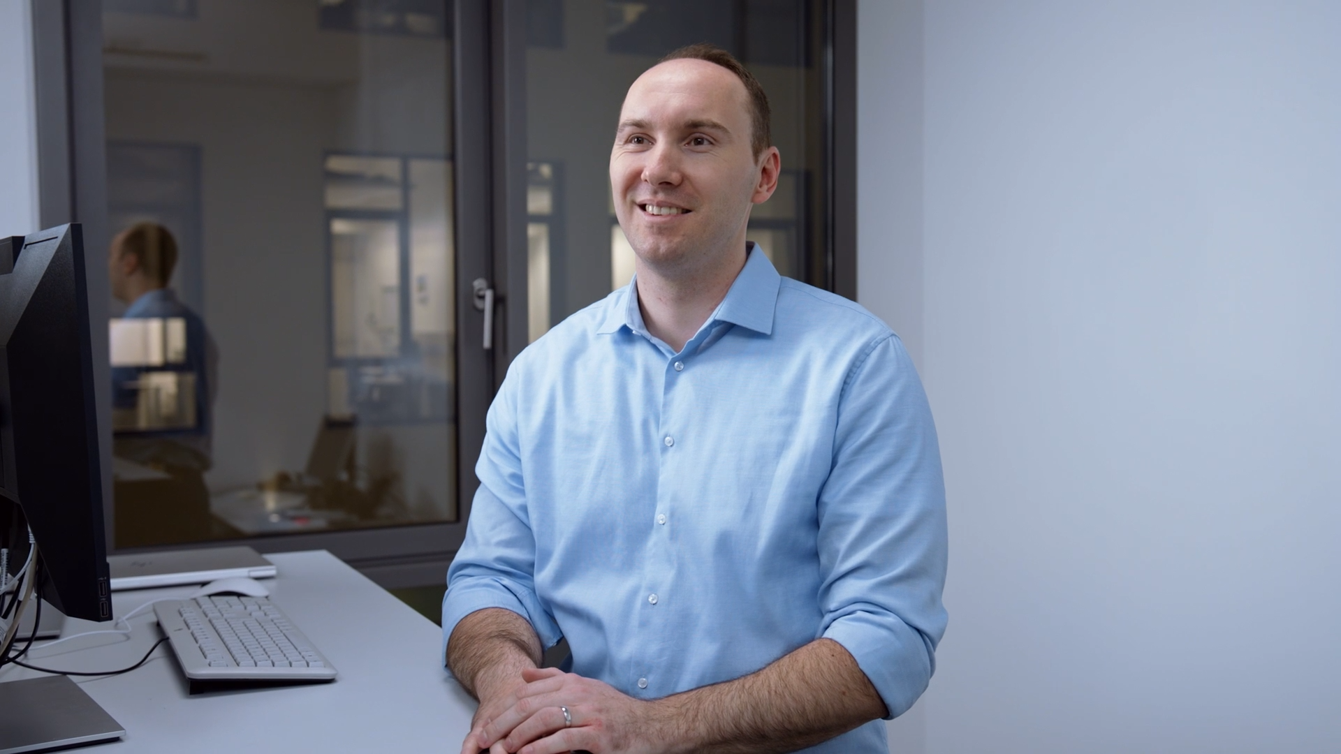 Porträt von Tobias, Referent Zuweisungsanalysen Gesundheitsfonds beim AOK-Bundesverband