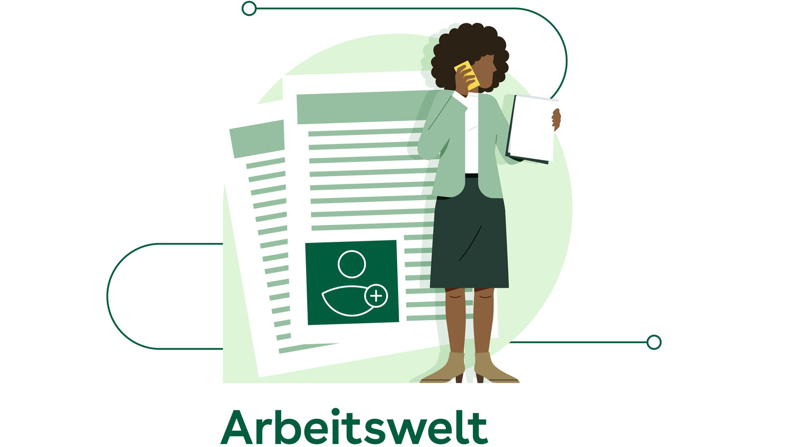 Illustration Kapitel Arbeitswelt