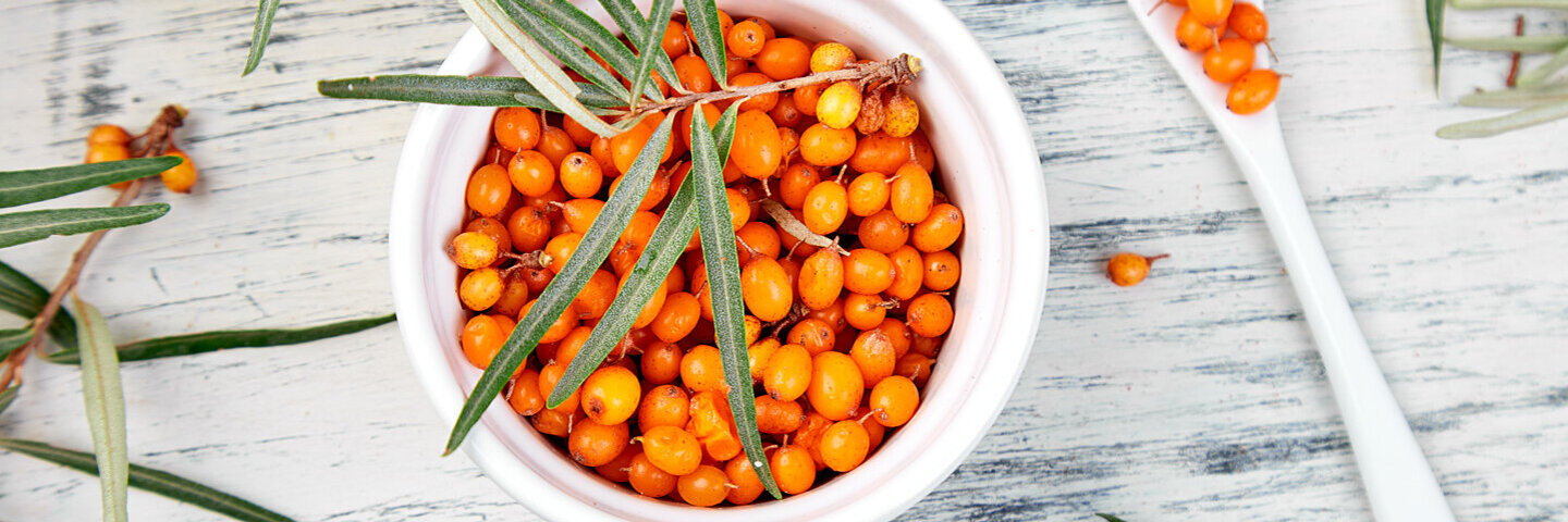 Warum Sanddorn und Sanddornsaft gesund sind