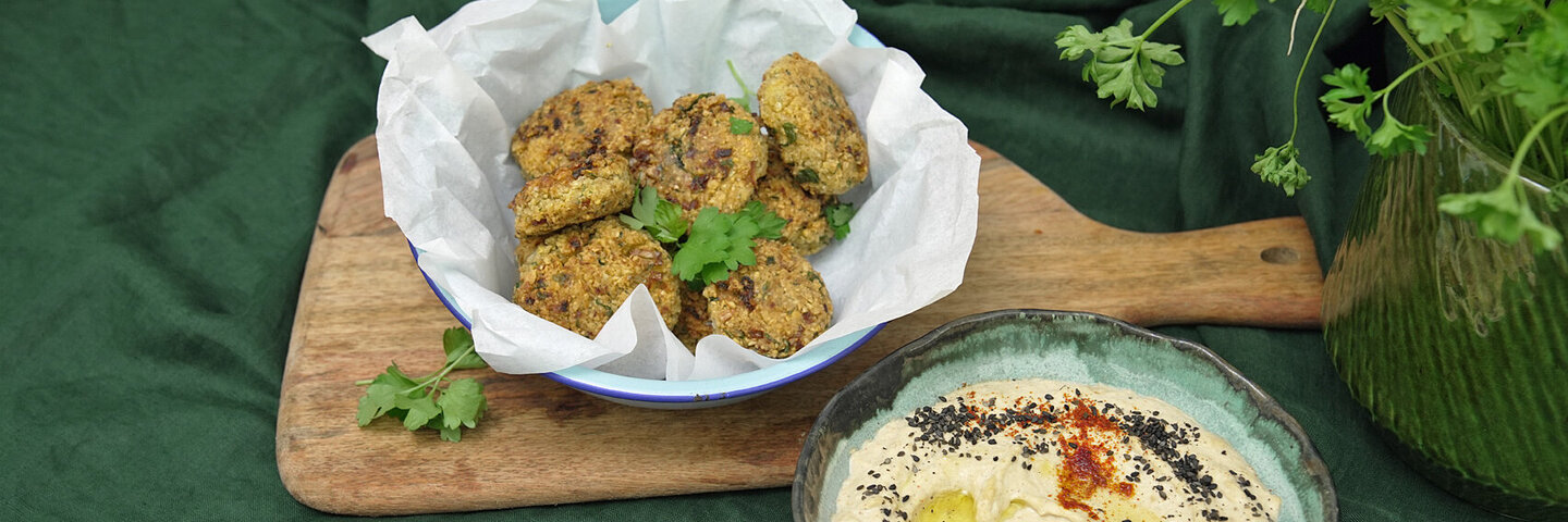Rezept für Hummus und Falafel von Felicitas Then