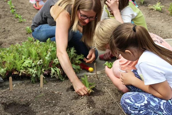 Das Projekt GemüseAckerdemie bringt Kindern mehr über gesunde Ernährung bei.