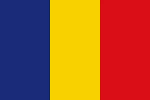 Es ist die Flagge Rumäniens zu sehen.