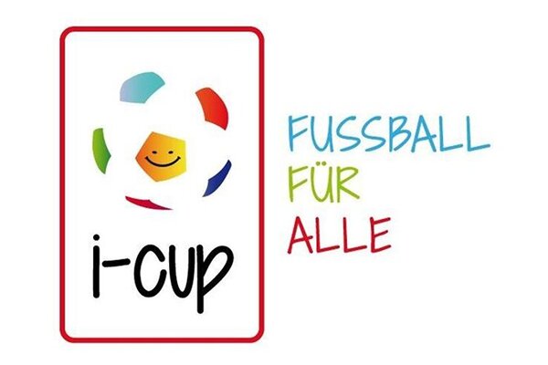 Auf dem Bild ist das Logo des i-cup zu sehen.