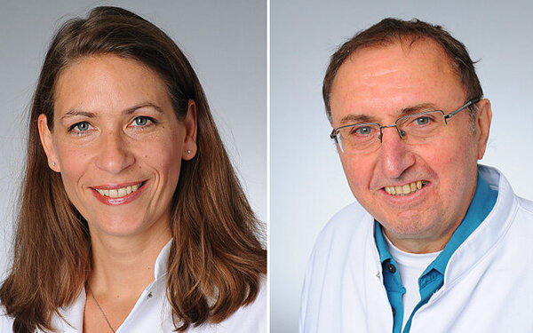 Porträts von Prof. Dr. Elke Kalbe und Prof. Dr. Josef Kessler