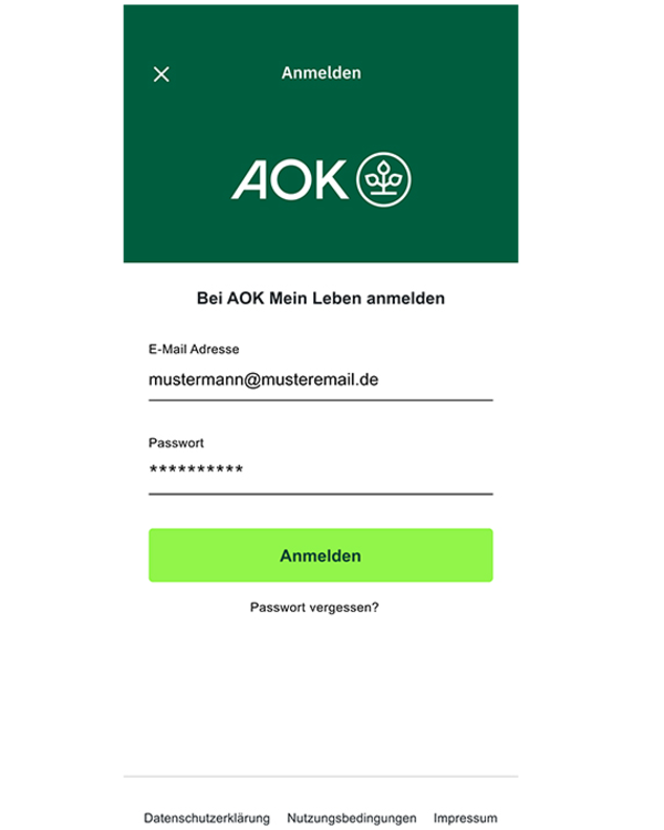 ePA: Login mit Gesundheitskarte  AOK