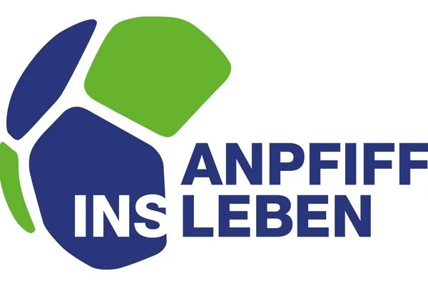 Logo der Veranstaltung "Anpfiff ins Leben"