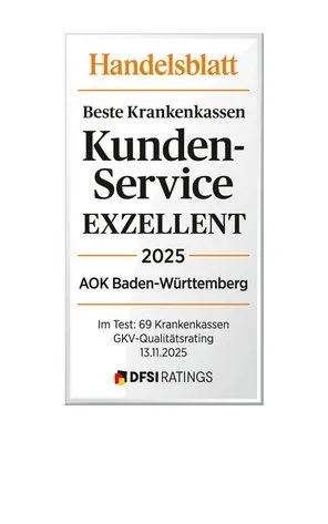 Auszeichnungssiegel Handelsblatt Kundenservice
