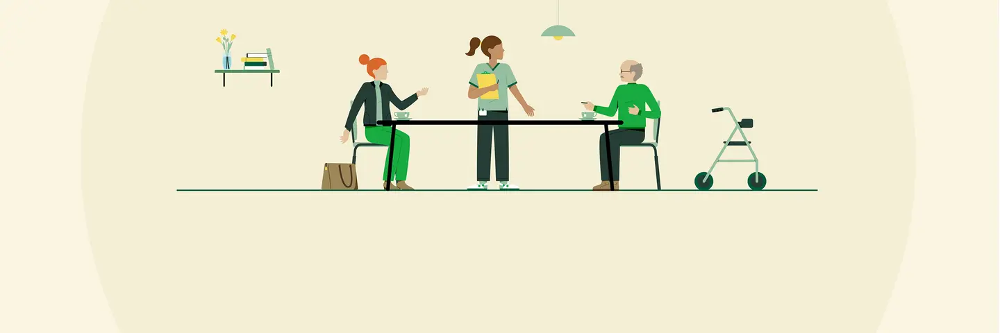 Der Ratgeber Pflegeheimsuche der AOK unterstützt Sie bei der Suche nach einer passenden Pflegeeinrichtung.