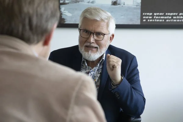 Olaf Woggan im Gespräch