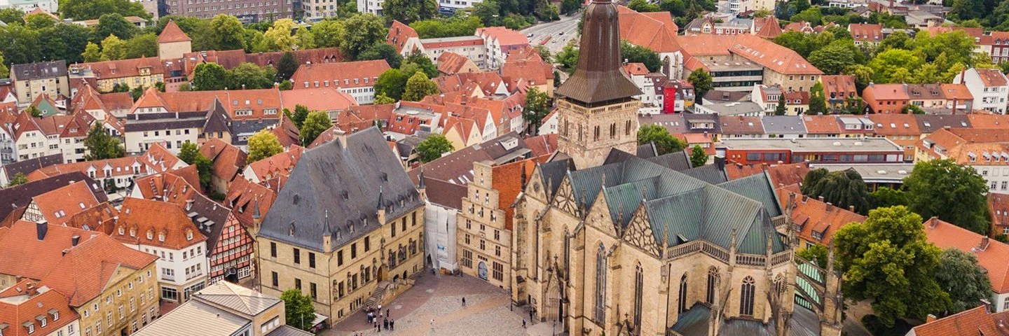 Das Bild zeigt die Stadt Osnabrück