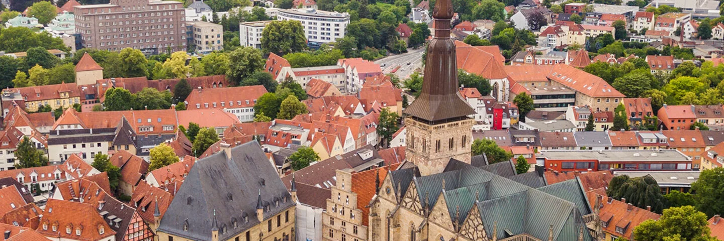 Das Bild zeigt die Stadt Osnabrück