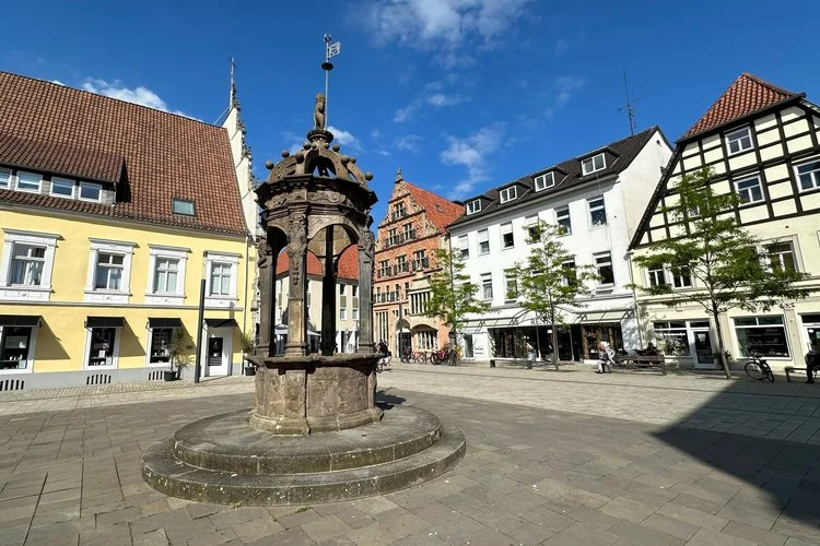 Neue Markt in der Herforder Neustadt