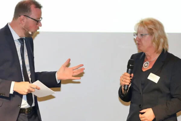 Heike Metje im Gespräch mit Martin Brüning.