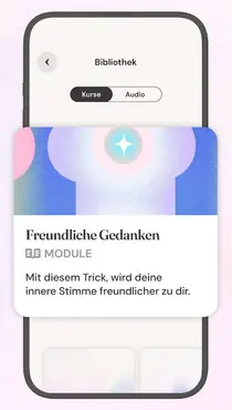 Ally-App: Ansicht der Bibliothek