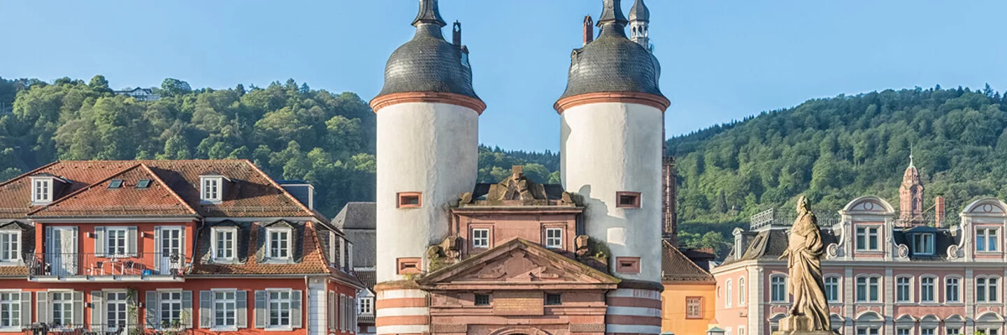 Altes Brückentor in Heidelberg