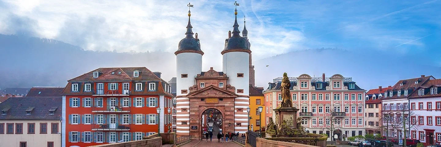 Alte Brück und Brückentor in Heidelberg