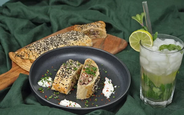 Rezept für Gemüsewrap mit Hummus von Felicitas Then