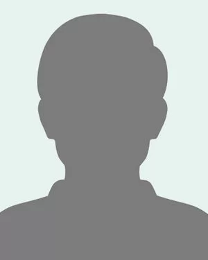Silhouette einer männlichen Person im Porträt
