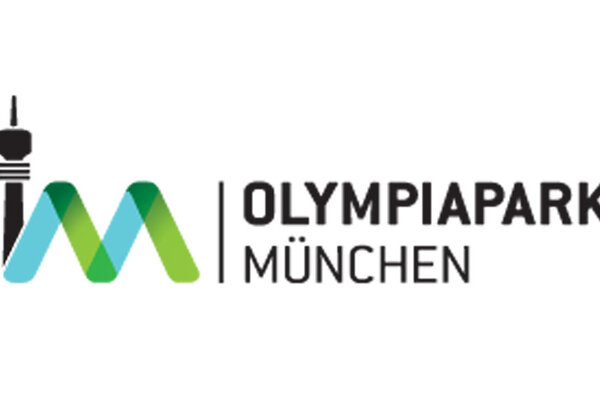 Das Bild zeigt das Logo vom Olympiapark München.