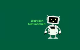 Der Vorsorg-O-Mat blinzelt. 