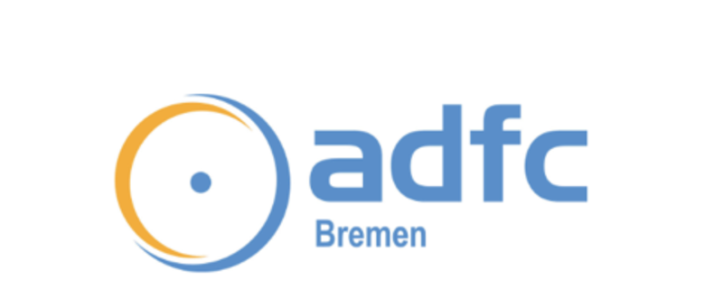 Auf dem Bild ist das Logo des ADFC Bremen abgebildet. 