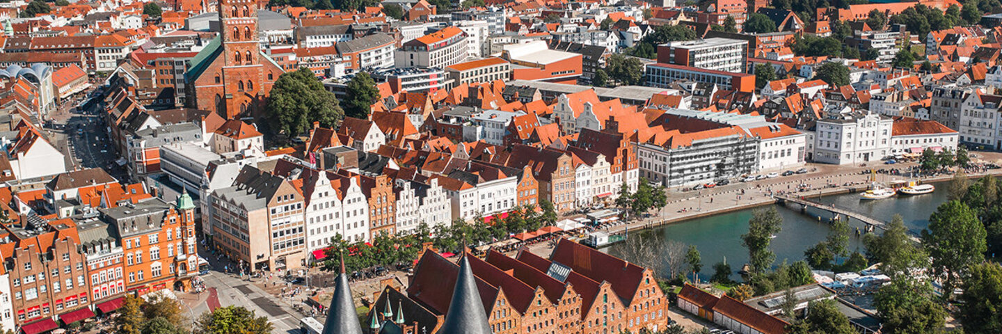 Stadtbild von Lübeck