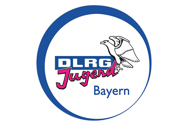 Das Bild zeigt das Logo der DLRG Jugend Bayern. 