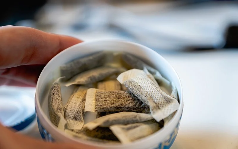 Eine Schachtel mit Snus.