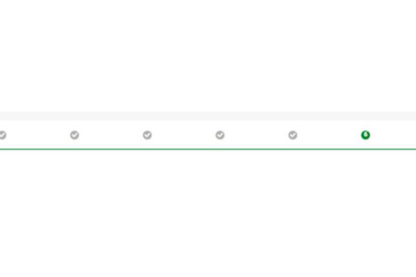 Das Bild zeigt mehrere Punkte, die zeigen, wie viele Seiten das Einmal-Pin-Verfahren hat. In diesem Fall sind es sechs.