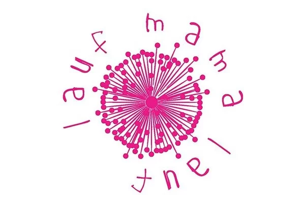 Das Bild zeigt das Logo von laufmamalauf.