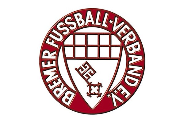 Auf dem Bild ist das Logo des Bremer Fußballverbandes zu sehen.
