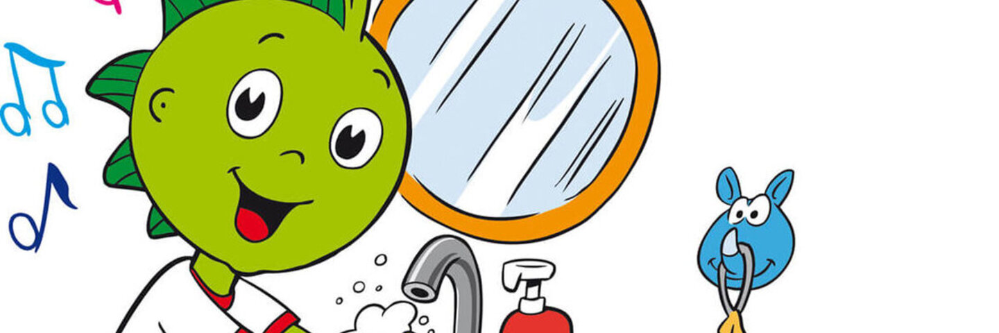 Jolinchen zeigt dir, wie du mit Hygiene gegen Corona vorgehen kannst.