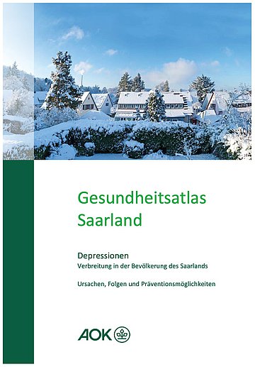Vorschau: Gesundheitsatlas Saarland Depressionen