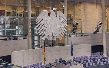 Bundestag Foto vom Bundestag