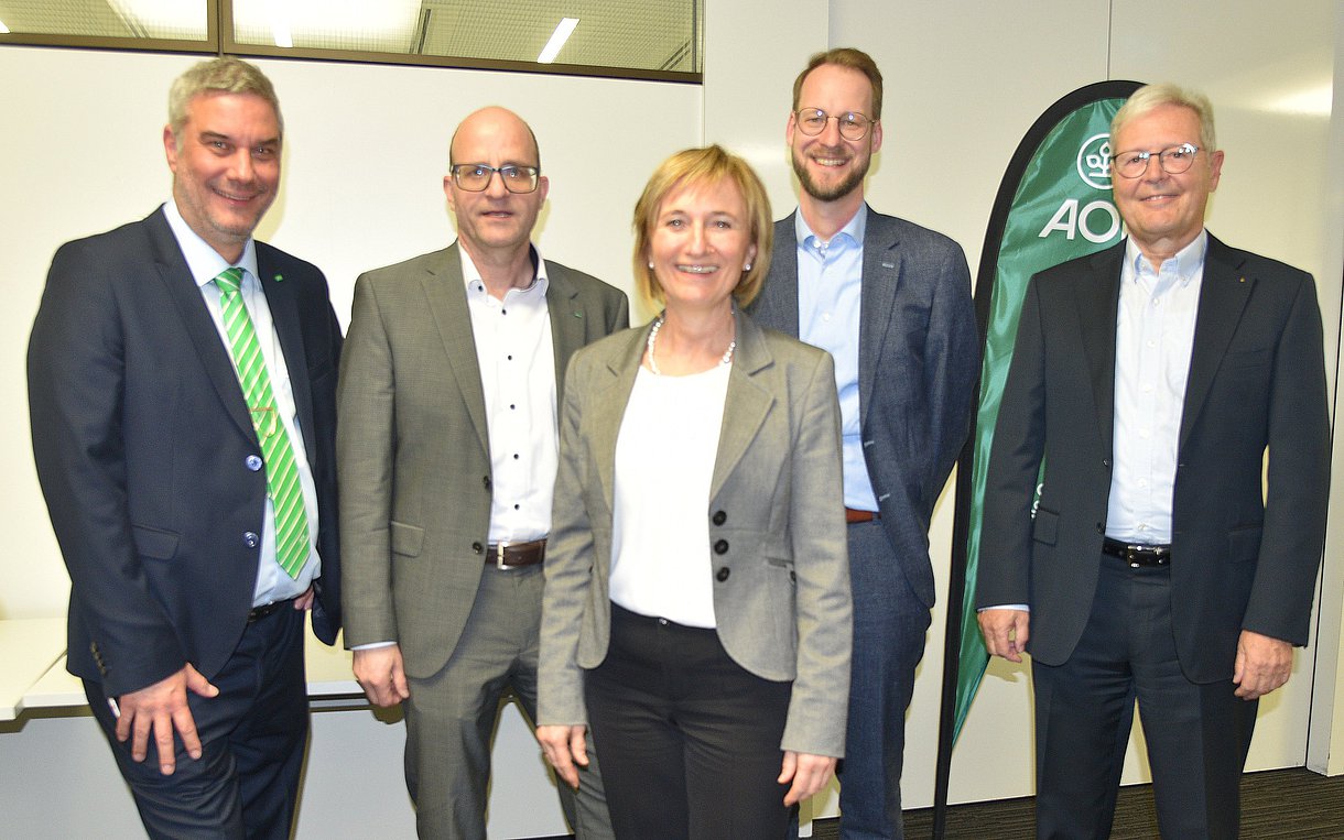 Gruppenfoto Bezirksrat AOK Schwarzwald-Baar-Heuberg