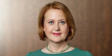 Porträt von Lisa Paus Porträt von Lisa Paus, Bundesfamilienministerin