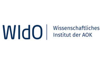 Schriftzug "WIdO &ndash; Wissenschaftlichen Instituts der AOK"