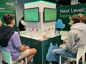 Der Pr&auml;ventionskurs "Game on" richtet sich an Gamer und Gamerinnen.