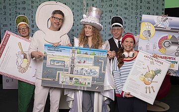 Gruppenfoto mit dem Henrietta-Ensemble