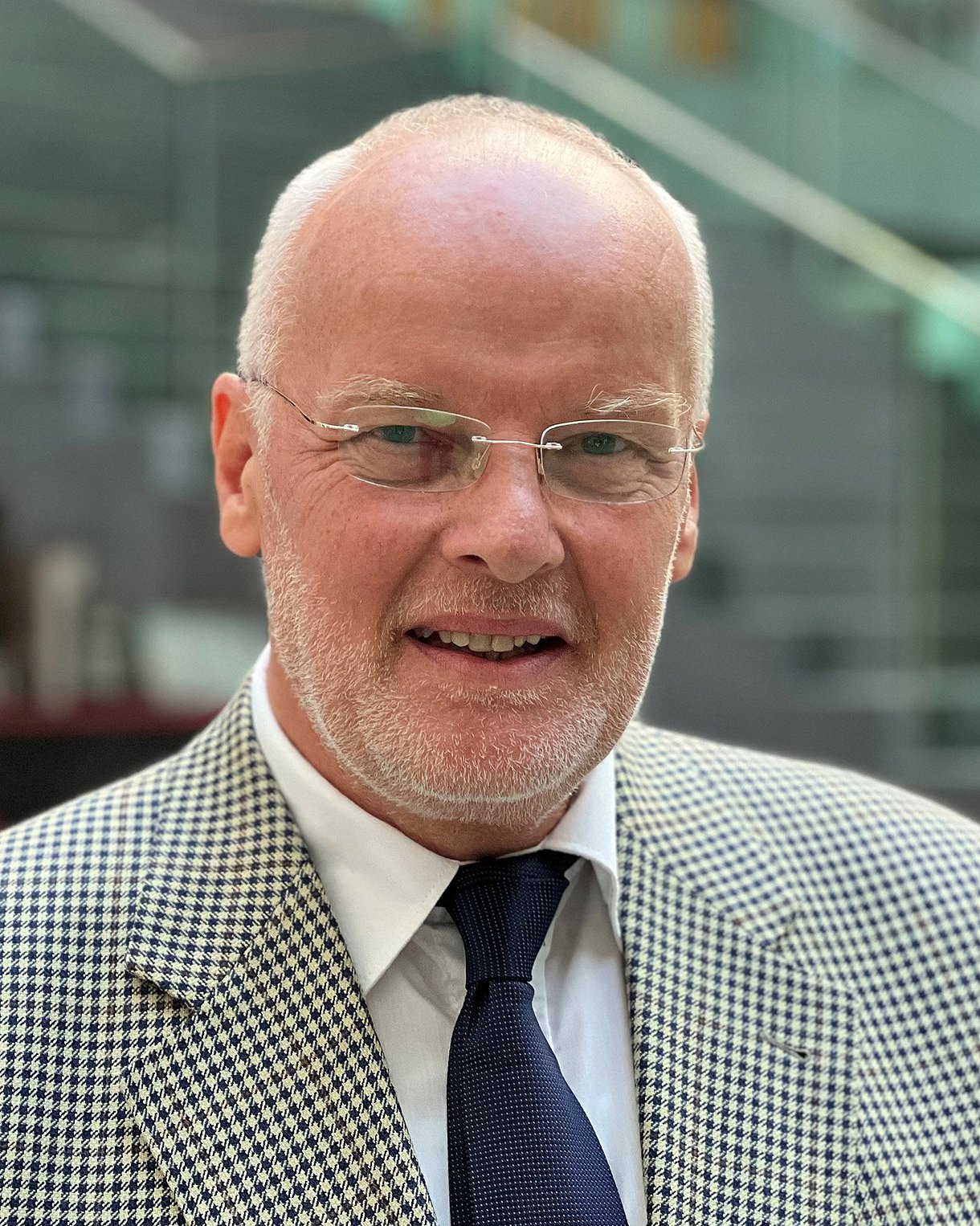 Porträt von Joachim Maurice Mielert, Generalsekretär des Aktionsbündnis Patientensicherheit