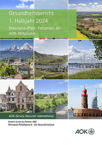 Cover: Gesundheitsbericht AOK Rheinland-Pfalz