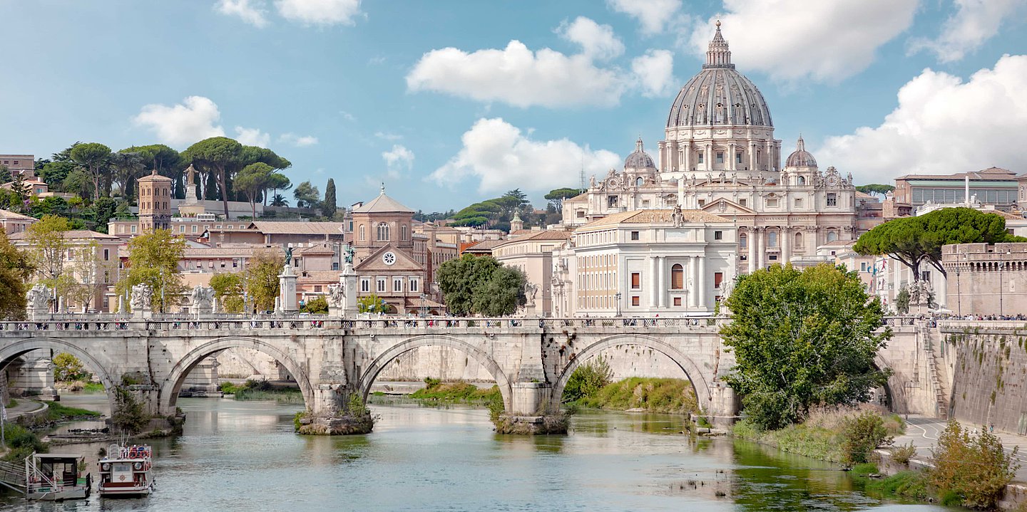 Hauptstadt Italiens: Rom.