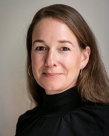 Foto: Birgit Scheffler, Gründerin des Bestattungsinstituts „Das Fährhaus“ in Berlin.