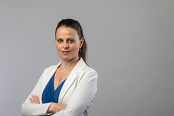 Portr&auml;t: Anna Mahler, Leiterin der Pressestelle und Pressesprecherin