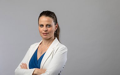 Porträt: Anna Mahler, Leiterin der Pressestelle und Pressesprecherin