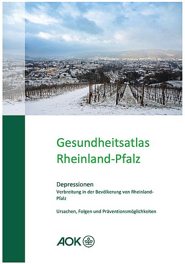 Vorschau: Gesundheitsatlas Rheinland-Pfalz Depressionen