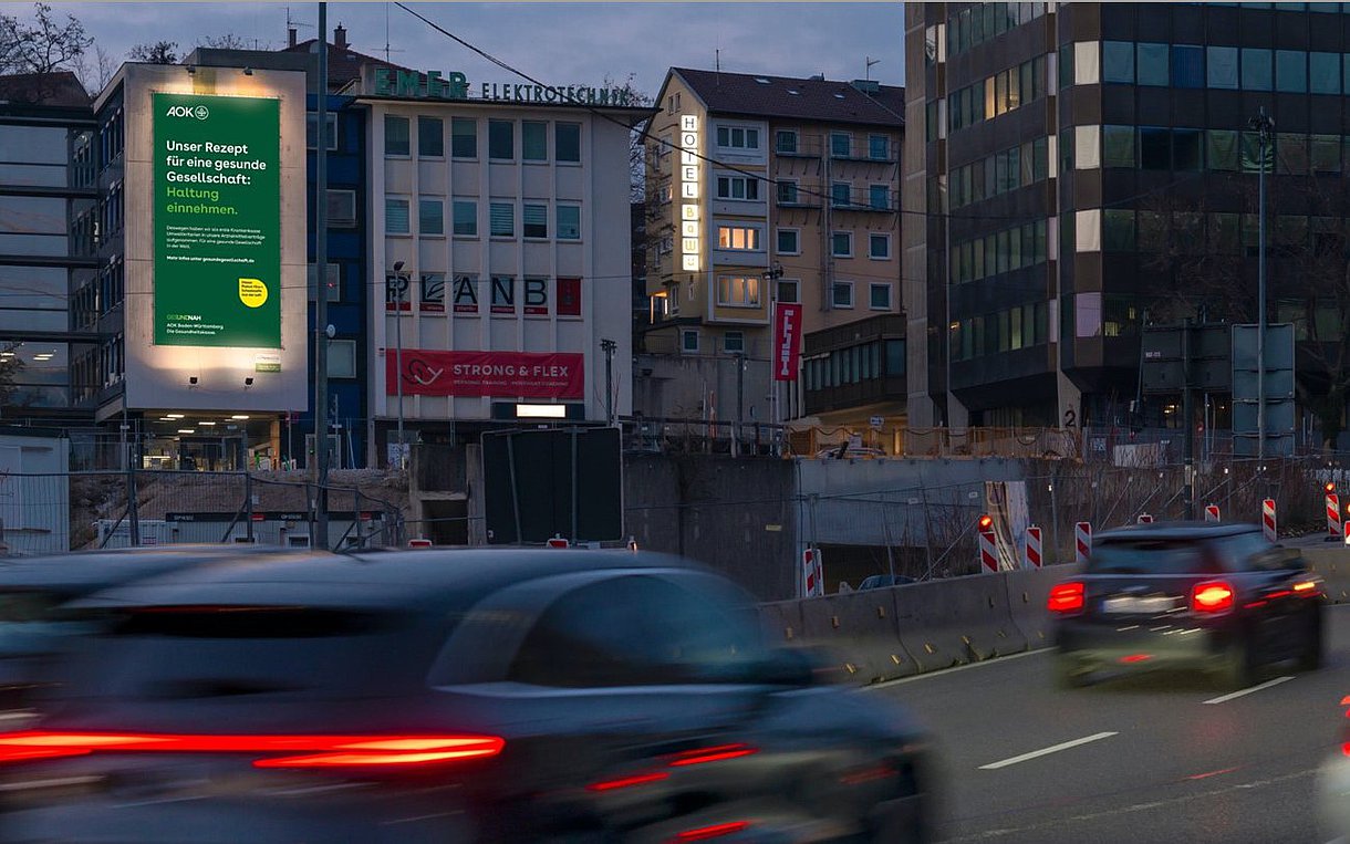 Riesenplakat Stuttgart