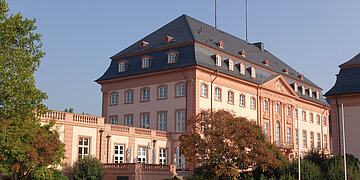 Das Geb&auml;ude des rheinland-pf&auml;lzischen Landtags in Mainz.