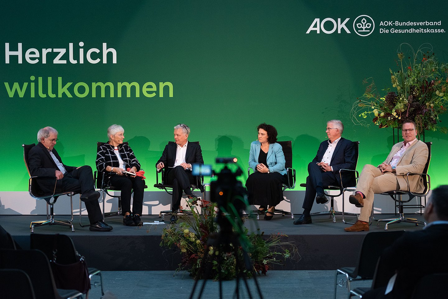 Diskussionsrunde "AOK im Dialog" am 21.09.2022 zum Thema Finanzierung